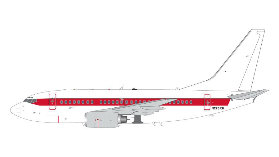 New Mould! EG&G 'Janet' Boeing 737-600 N273RH Gemini 200 G2EGG1200 Scale 1:200