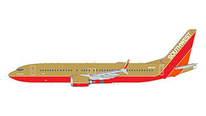 Southwest Airlines "Herbert D. Kelleher" retro B737 MAX 8 N871HK 1:200 Scale GeminiJets G2SWA1216
