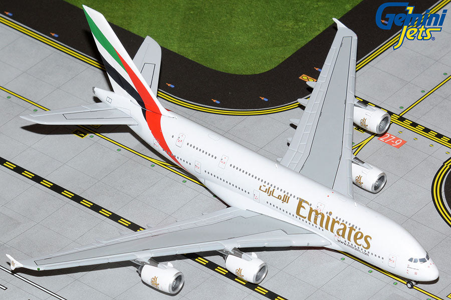 Emirates Airbus A380-800 A6-EVC GeminiJets GJUAE2175 Scale 1:400