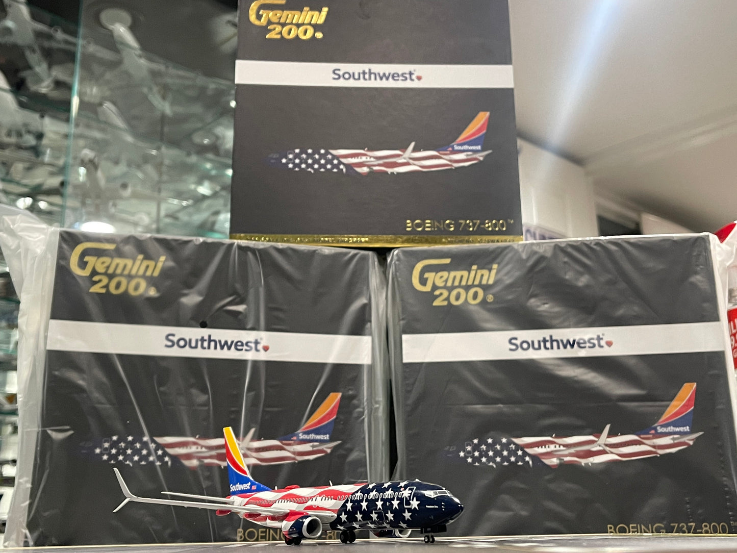 Southwest "Freedom One" Boeing 737-800 N500WR scimitar winglets G2SWA1042