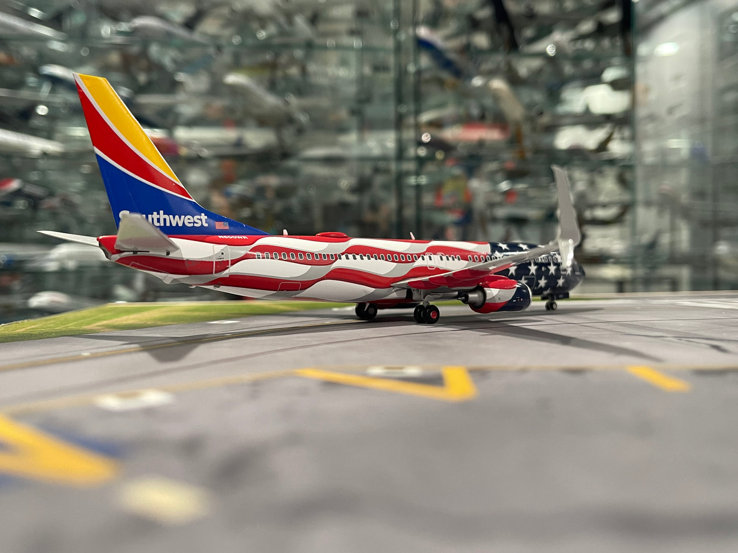 Southwest "Freedom One" Boeing 737-800 N500WR scimitar winglets G2SWA1042