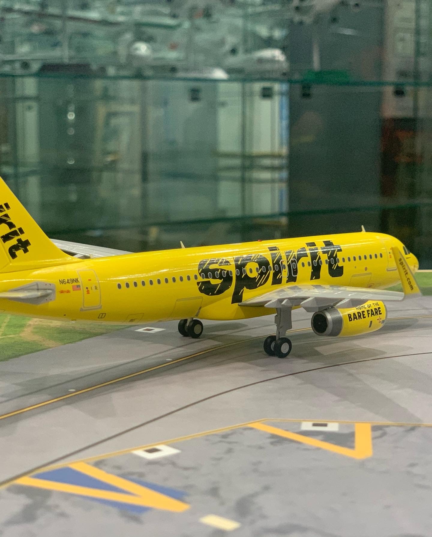 Gemini Jets Spirit Airlines Airbus A320-200 N649N G2NKS550