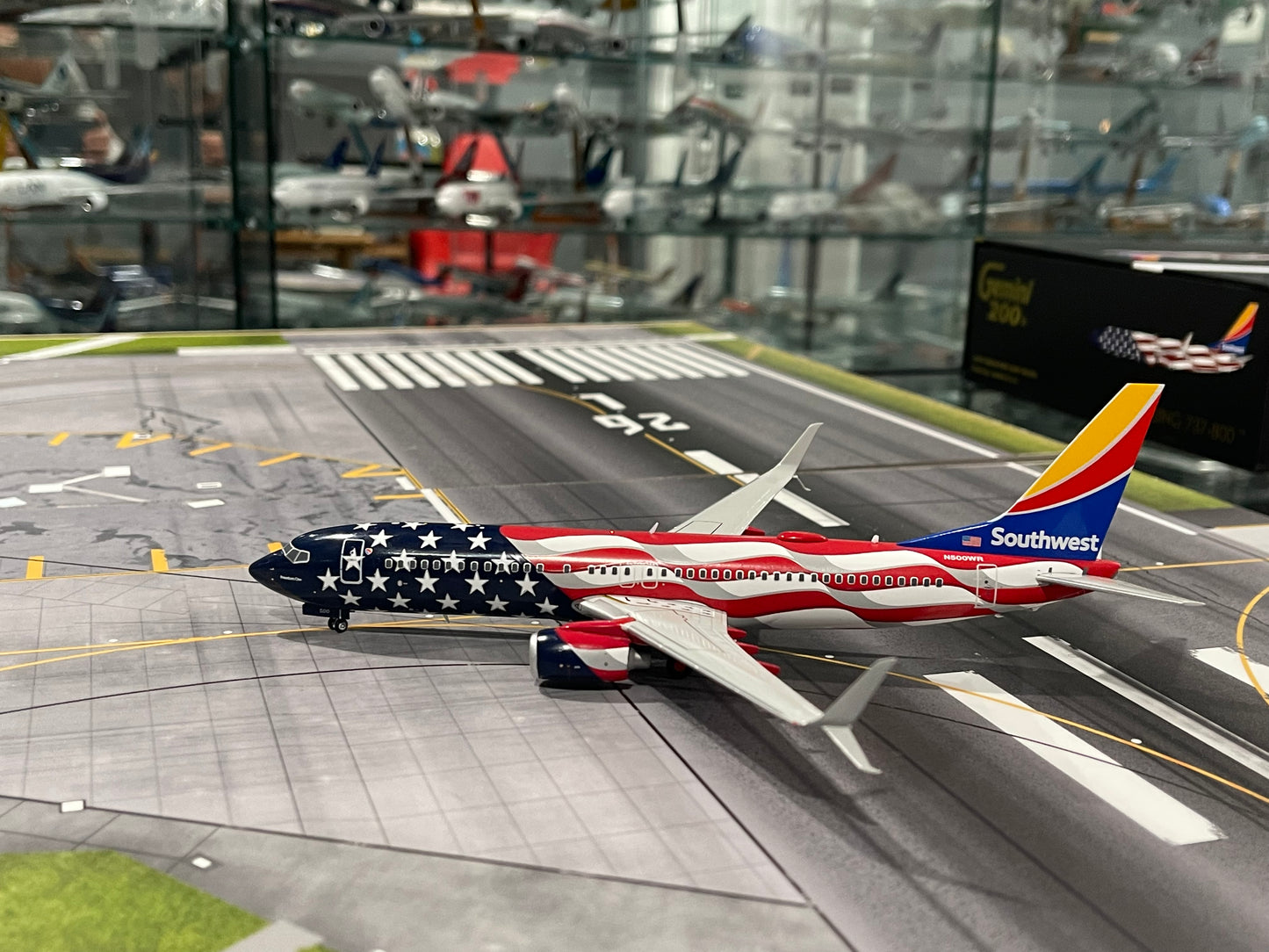 Southwest "Freedom One" Boeing 737-800 N500WR scimitar winglets G2SWA1042