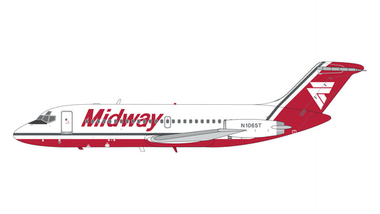 Midway Airlines Douglas DC-9-15 N1065T Gemini Jets G2MID1190