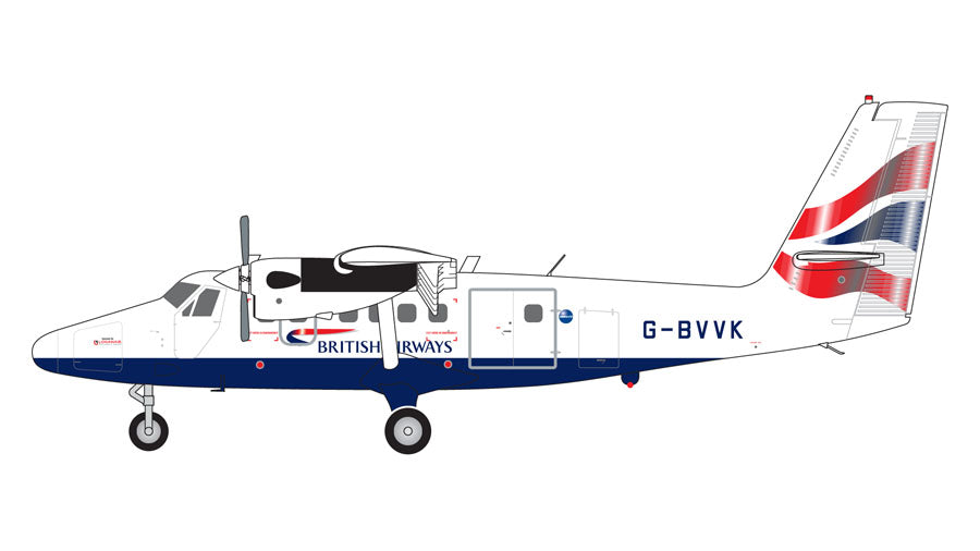 British Airways De Havilland DHC-6-300 G-BVVK