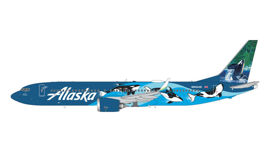 Alaska Boeing 737 MAX9 Orcas Livery N932AK