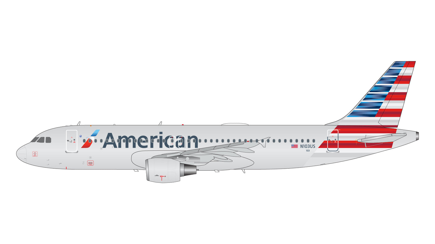American Airlines Airbus A320-200 N103US Gemini 200 G2AAL1103