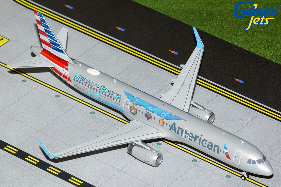 American Airbus A321 "Medal of Honor"