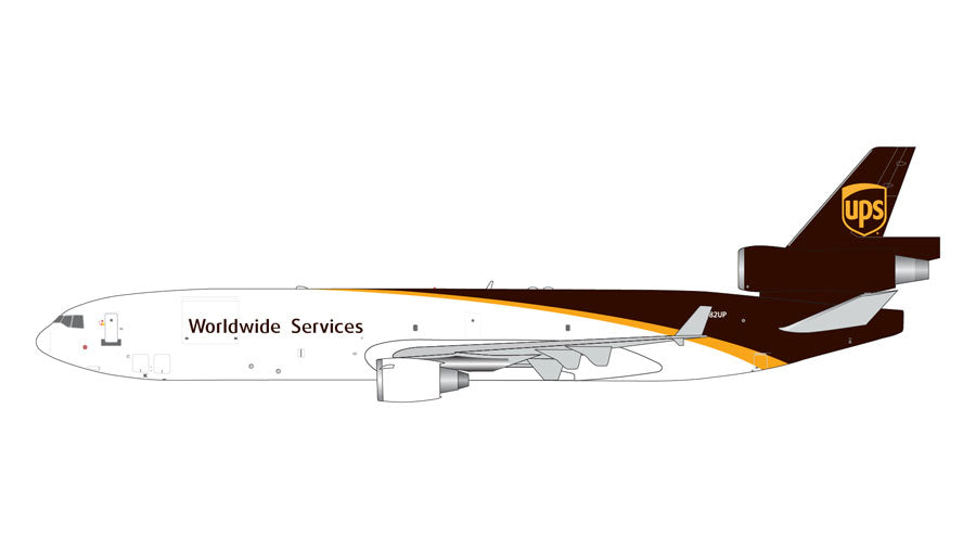 UPS Airlines McDonnell Douglas MD-11F N282UP Gemini Jets GJUPS2177 Scale 1:400