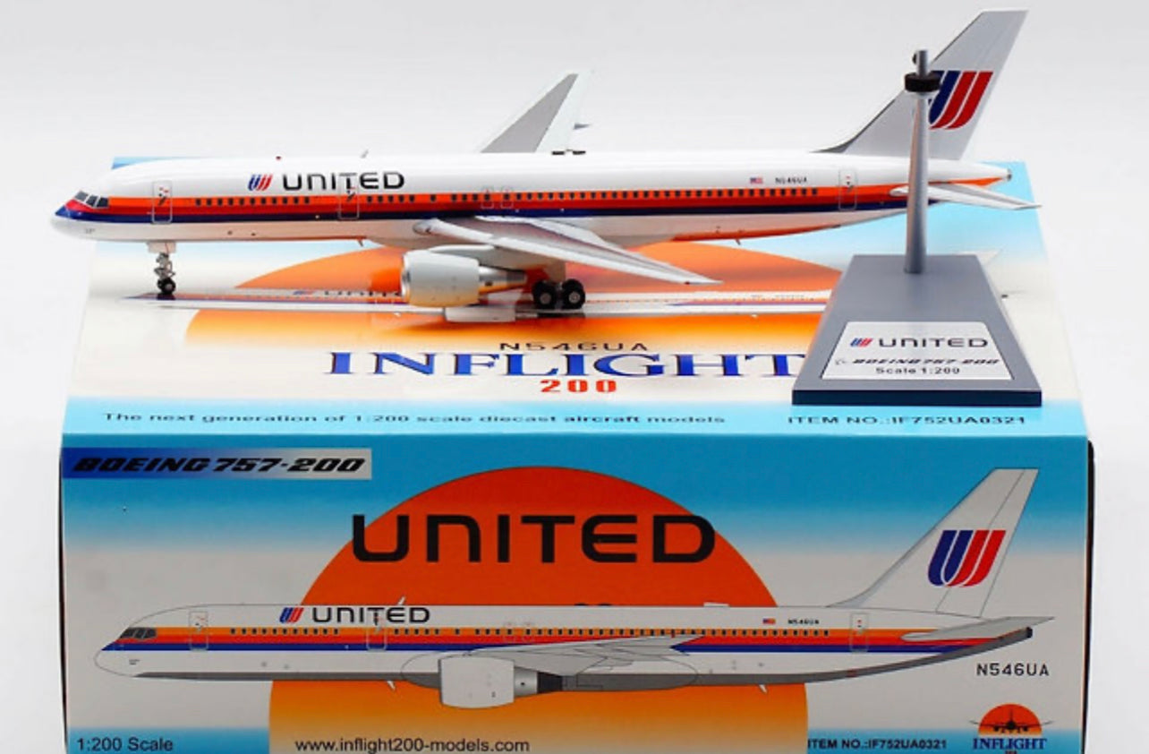 United Airlines / Boeing B757-200 / N546UA /IF752UA0321